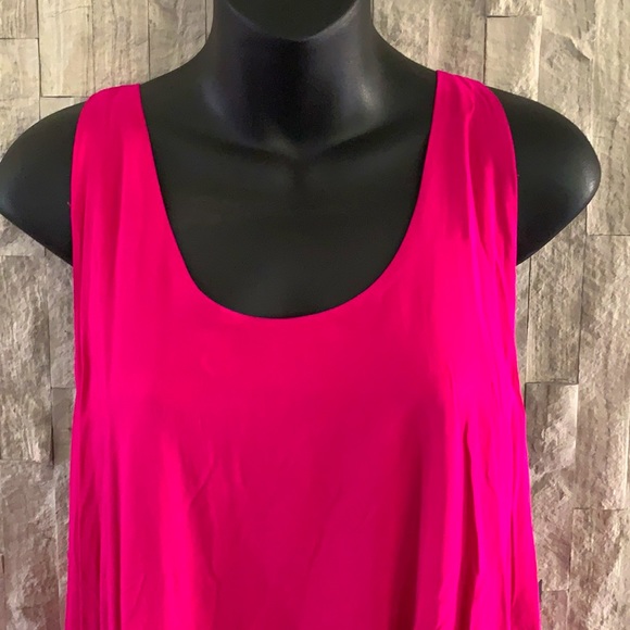 NWT Moon Apparel T-Back dress, raspberry - Picture 3 of 12